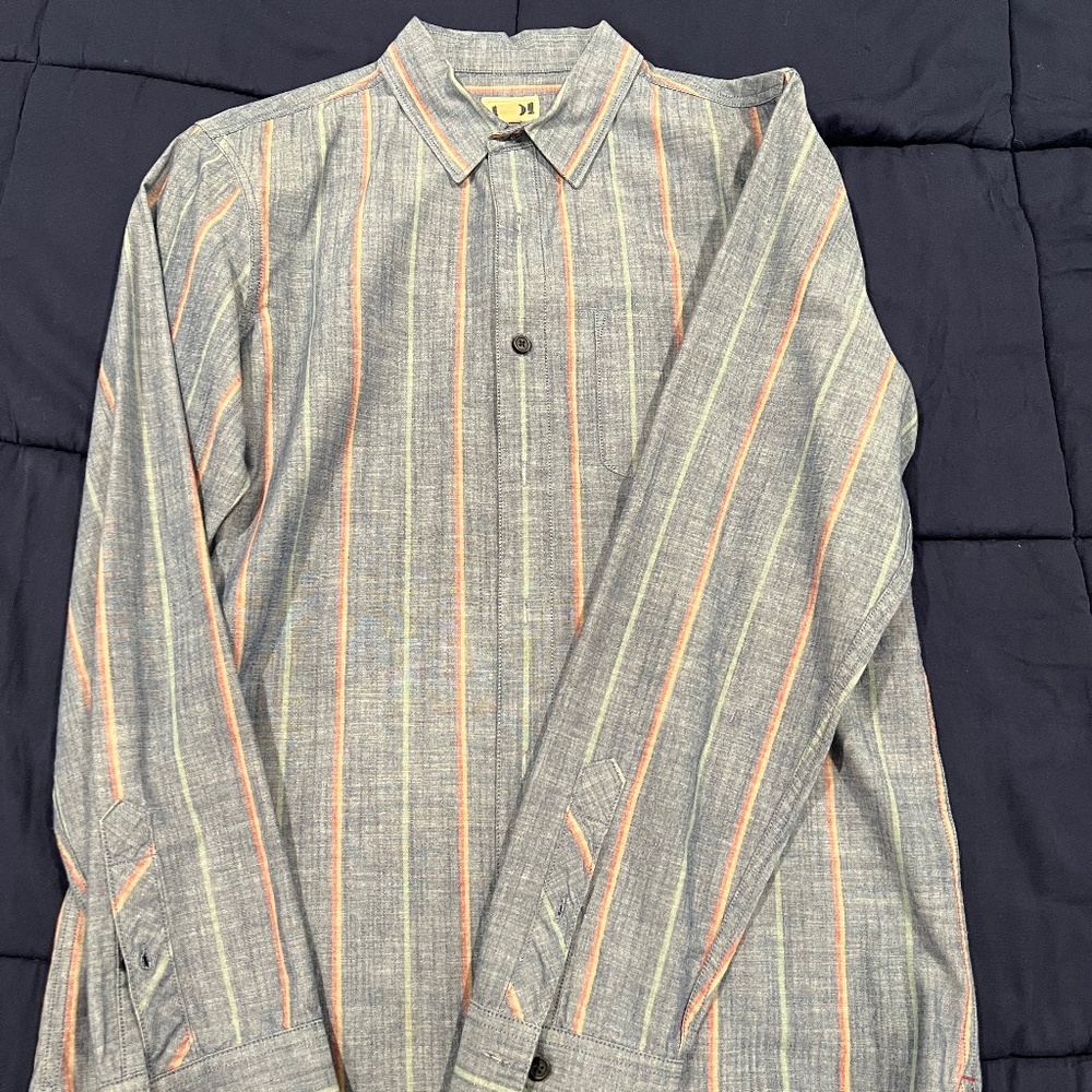 1901 mens button down shirt M medium